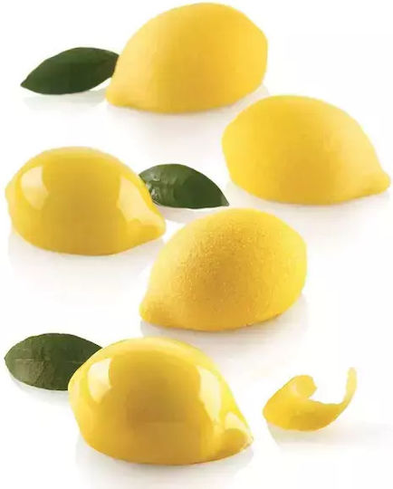 Silikomart Limone Formă de Patiserie din Silicon 3x3x2.7buc 1buc