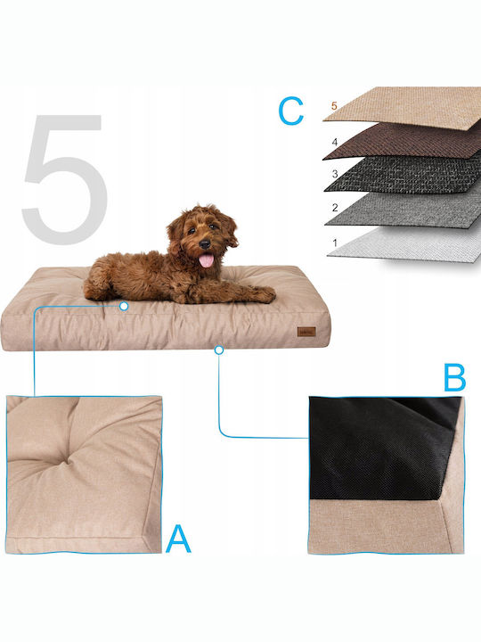 Hobbydog Saltea Pat pentru câini Bej 90cm.