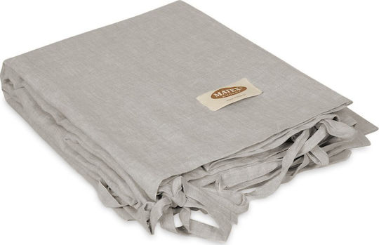 Matex Bettbezug-Set Übergröße mit 2 Kissenbezügen 220x200 Weiß