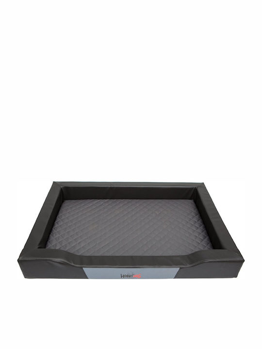 Hobbydog Matratze für Hunde Schwarz 75x50cm.