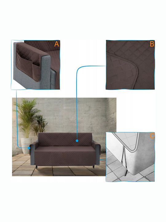 Doggy Dolly Sofa Dog Bed Brown