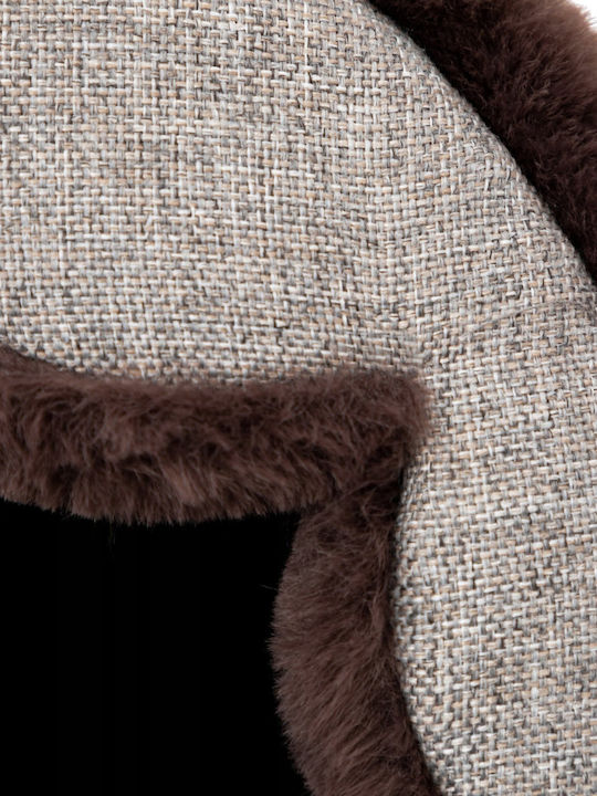 Doggy Dolly Hundebett Häuser Beige