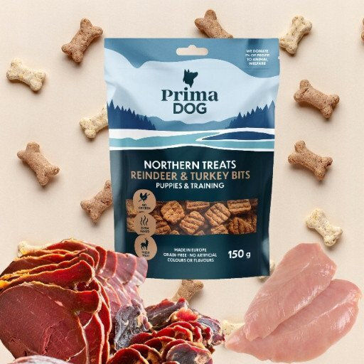 Primadog Hundeleckerlis Rentier Für Welpen 150g
