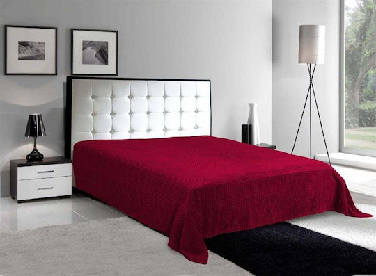 Matex Pelzige Decke Moni 150x200cm Burgundisch