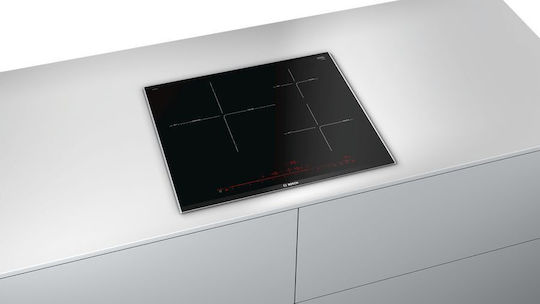 Bosch Serie 8 Induction Cooktop Autonomous with Child Lock Function 60.6x52.7εκ.