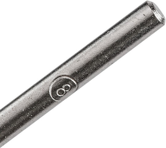 Graphite Drill with Cylindrical Drill Top for Glass and Tiles 8mm