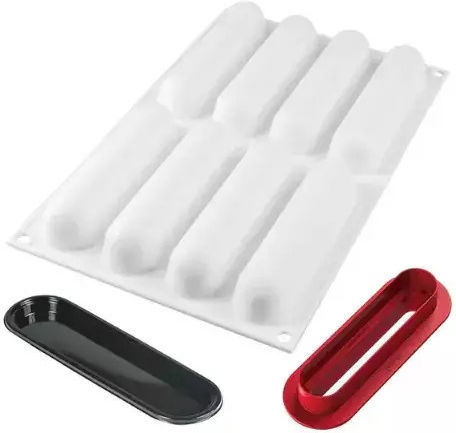 Silikomart Fingers Formă de Patiserie din Silicon 12x2.7buc 1buc