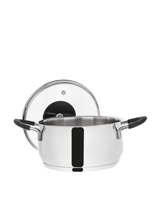 Orion Βαθιά Ανοξείδωτη Κατσαρόλα 1.8lt / 16cm