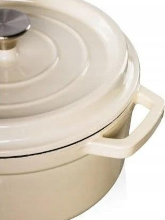 Deep Cast Iron Pot 3.5L