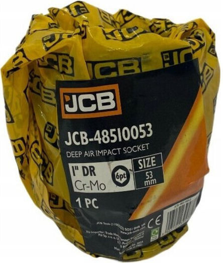 JCB Καρυδάκι με Καρέ Υποδοχής 1" Διάμετρος 1" / 53