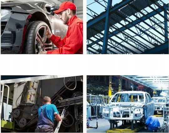 JCB Καρυδάκια Αέρος με Καρέ Υποδοχής 1" Σετ 14τμχ