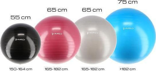Abisal Minge Pilates 65cm în culoare Gri