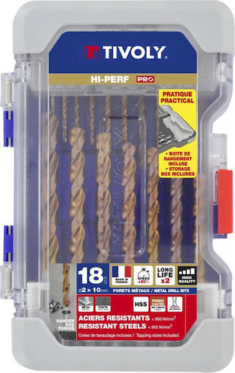 Tivoly Burghiu HSS pentru Metal 18mm