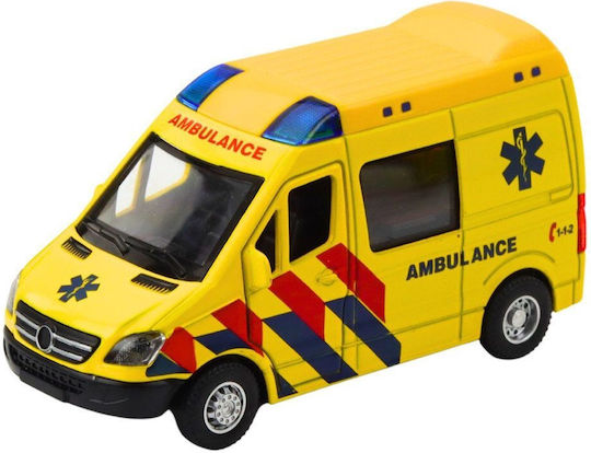 Lean Toys Spielzeugauto 1:32 Ambulanz Pull Back