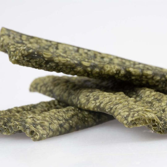 Duvo+ Dog Treat 75g Soft Eco Seaweed Strips Small 6.5cm 8/64