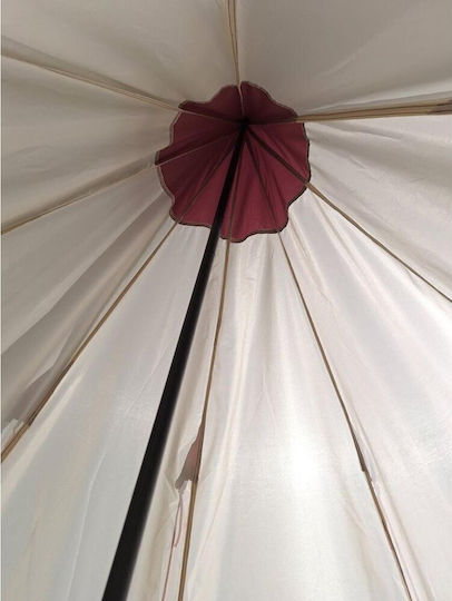Redcliffs Σκηνή Camping Teepee Μπεζ 3 Εποχών 250x250x240εκ.