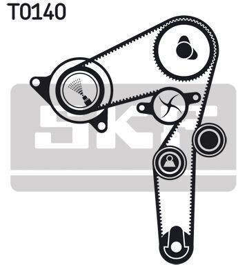 Water Pump Set + Toothed Belt Skf Vkmc 05193