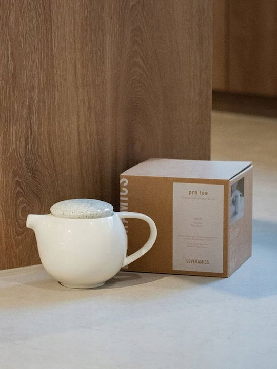 Loveramics Τσαγιέρα με Φίλτρο Μπεζ 400ml