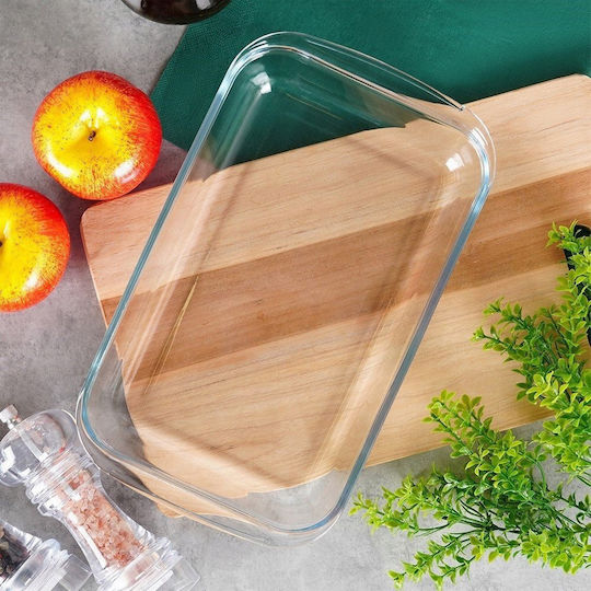 Simax Rechteckig Feuerfestes Geschirr Glas 1600ml 1Stück