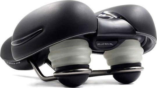 Selle Royal Black Bicycle Saddle City