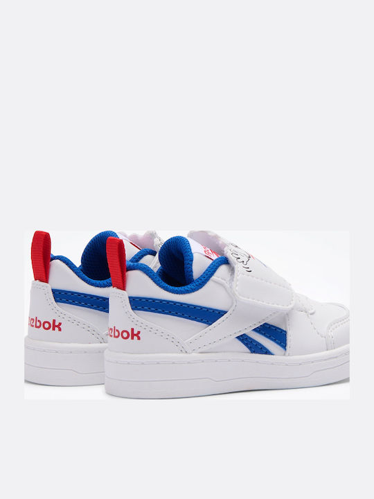 Royal Prime Kinder Sneakers mit Klettverschluss Weiß