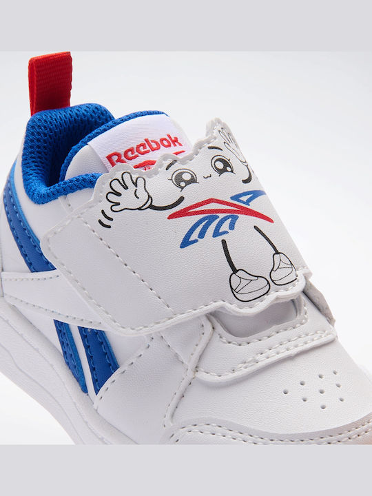 Royal Prime Kinder Sneakers mit Klettverschluss Weiß