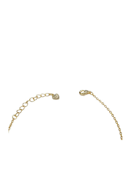 Prince Silvero Women's Silver Gold Plated Bracelet 16cm