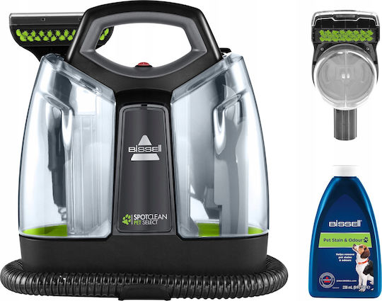 Bissell Spotclean Pet Select Wet Dry Vacuum 330W with Plastic Drum 1.1lt