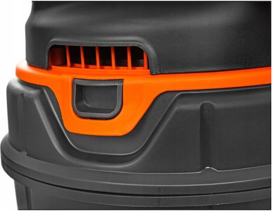 Black & Decker Σκούπα Υγρών / Στερεών 1200W με Πλαστικό Κάδο 20lt