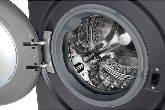 LG Waschmaschine 8kg mit Dampftechnologie 1200 Umdrehungen KI DD Gray F2WR508SBM