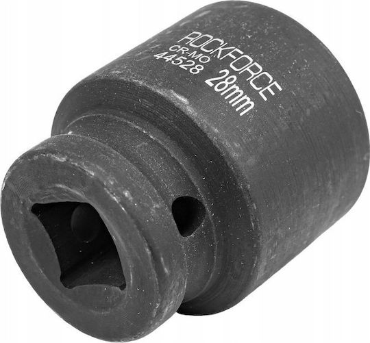 Rockforce Καρυδάκι με Καρέ Υποδοχής 1/2" Διάμετρος 28mm