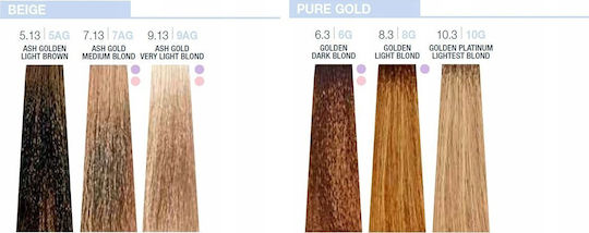 Milk Shake Βαφή Μαλλιών 7.13 Golden Ash Blonde 100ml