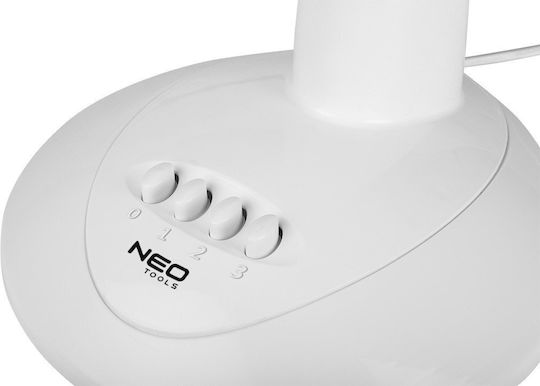 Neo Tools Επιτραπέζιος Ανεμιστήρας 45W Διαμέτρου 40cm Λευκός