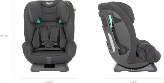 Graco Flexigrow Scaun Auto pentru Copii High-back Booster i-Size Onyx