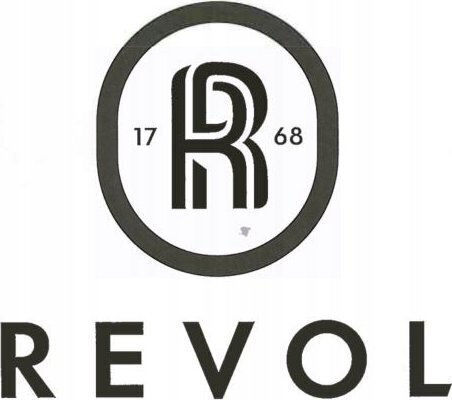 Revol Твърда Плитка Червена Чиния 23.5см