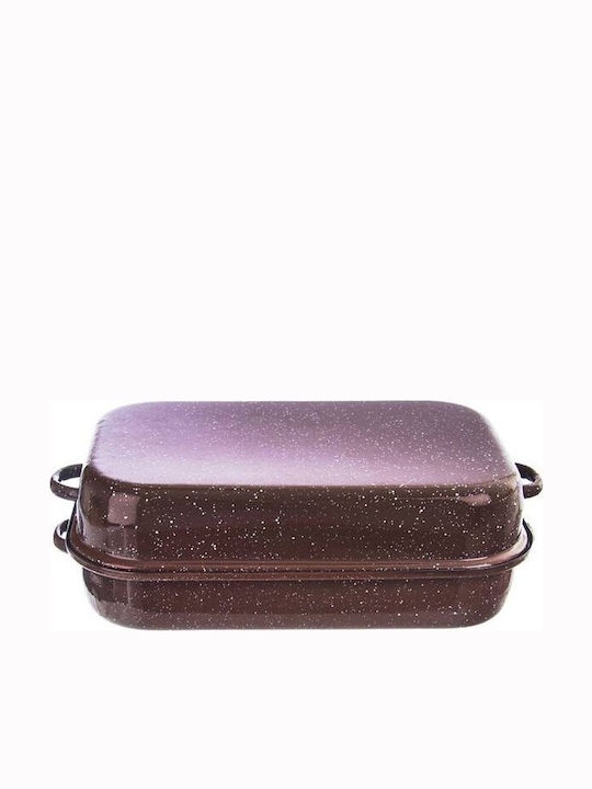 Orion Tăvi de copt Rectangular cu Capac Aluminiu