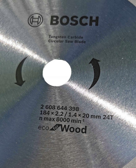 Bosch Cutting Disc Wood with 36 Teeth 1pcs