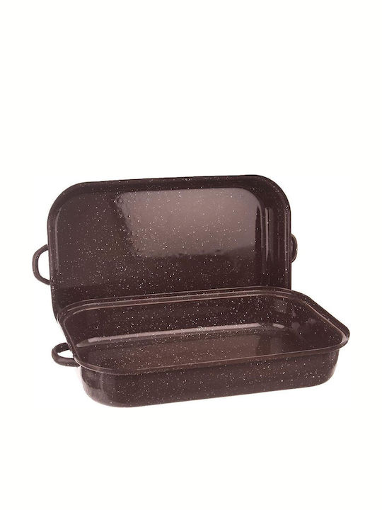 Orion Backform Rechteckig mit Deckel Aluminium