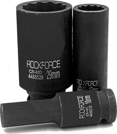 Rockforce Pneumatic Socket with 1/2" Frame Host Diameter 1/2" 33