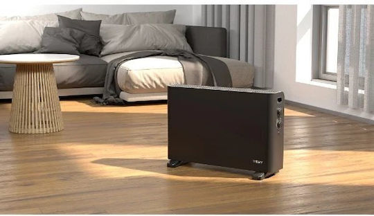 Tesy CN 207 ZF B Конвектор Подов 2000W 62.5x40.5см Черен