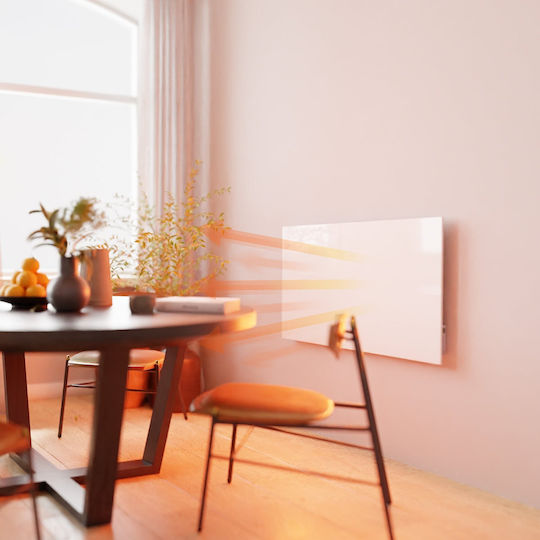 Hombli Convector Heater Wall 600W with Electronic Thermostat White