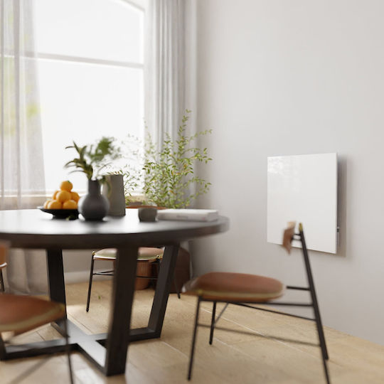 Hombli Θερμοπομπός Τοίχου 400W με Ηλεκτρονικό Θερμοστάτη Λευκός