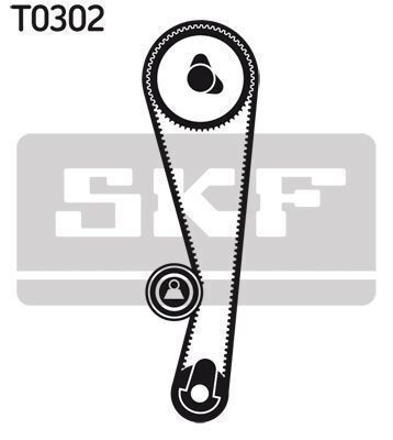 Set Curea Distribuție Skf Vkma 95641