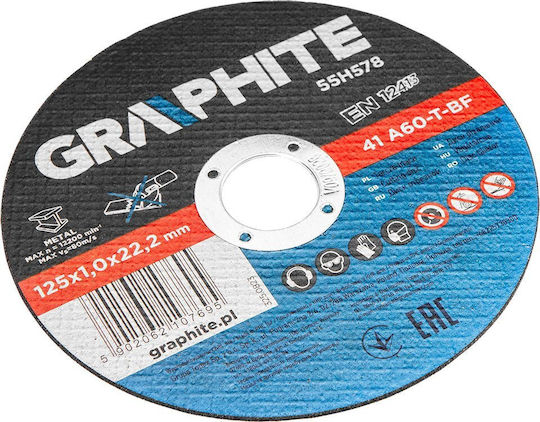 Graphite Schneidscheibe Metall 125mm 10Stück