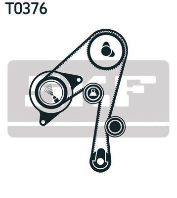 Skf Timing Belt Kit Vkma 92518
