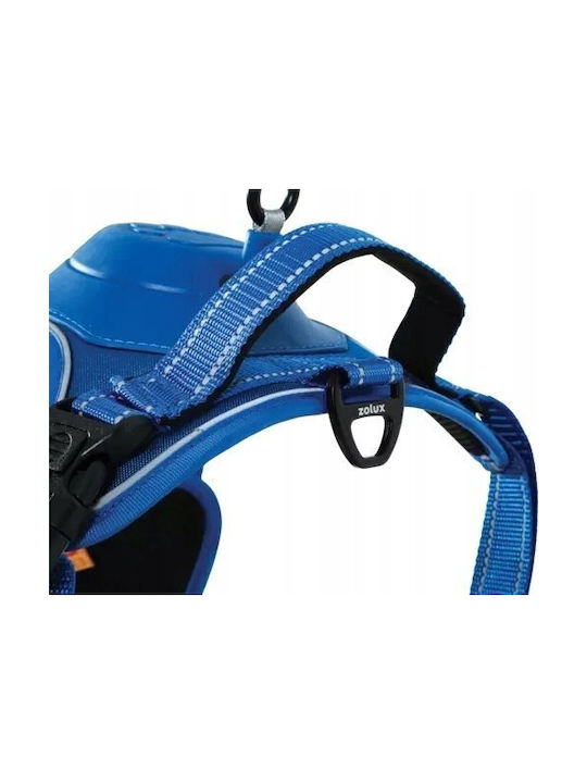 Zolux Easyride L Blue Harness Automatic Leash
