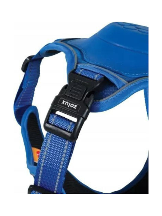 Zolux Easyride Xl Harness Automatic Leash Blue