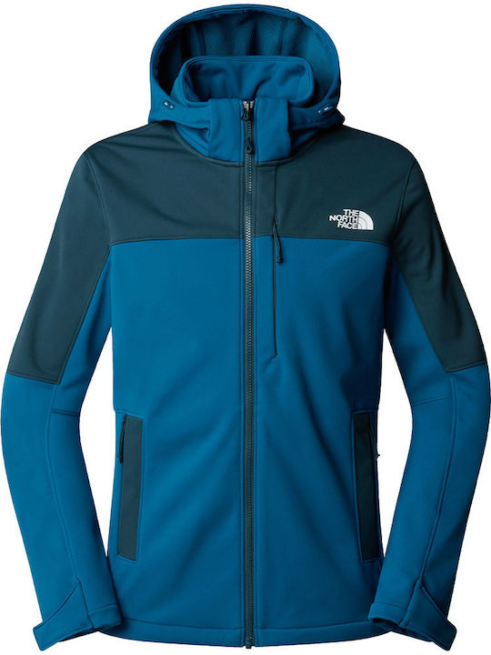 Diablo Winter Jacket Softshell Waterproof and Windproof Mineral Ink, Deep Cypress