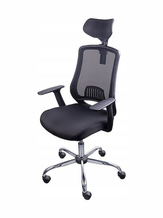 Office Products Ithaca Office Chair with Arms Black