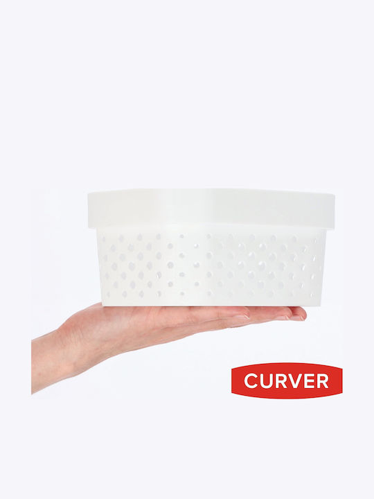 Curver Aufbewahrungskorb Weiß 1.4Es 1Stück